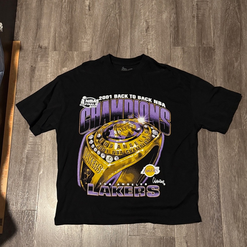 Sergio Calabasas 2001 Lakers Championship Homage Tee